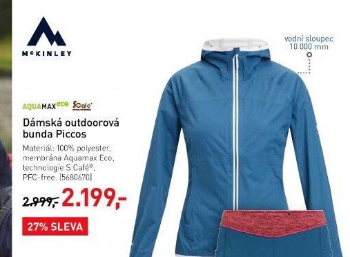 Dámská outdoorová bunda Piccos