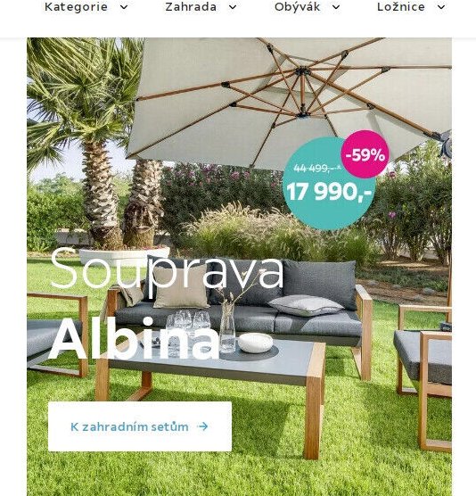 Souprava Albina