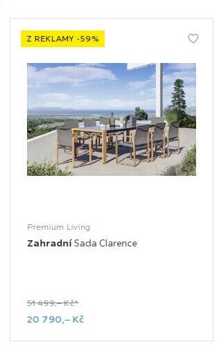 Zahradní sada Clarence