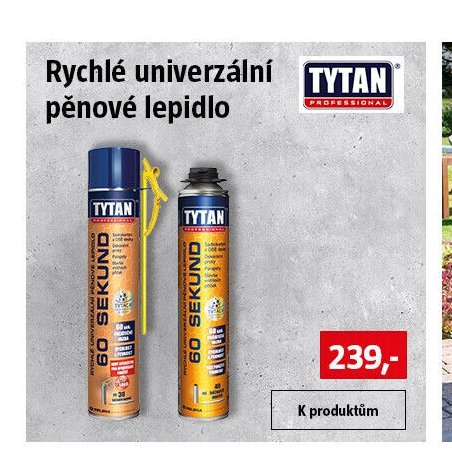 Tytan rychlé univerzální pěnové lepidlo