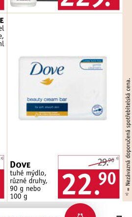 Dove tuhé mýdlo