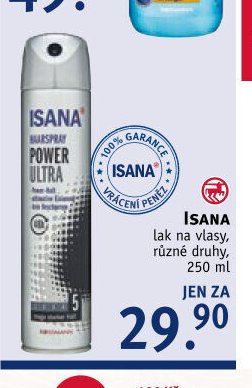 ISANA lak na vlasy