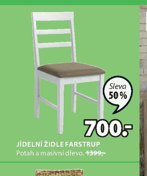 JÍDELNÍ ŽIDLE FARSTRUP