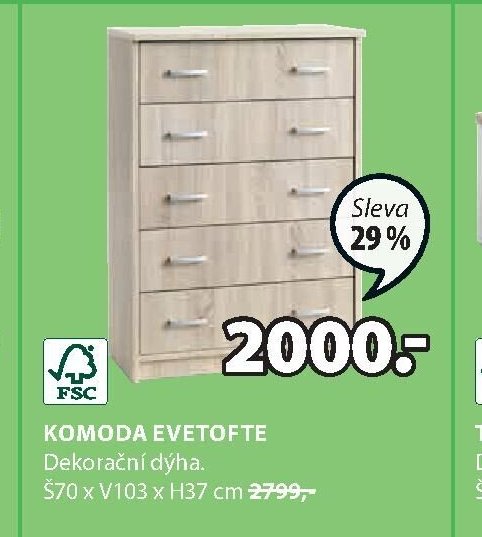 KOMODA EVETOFTE