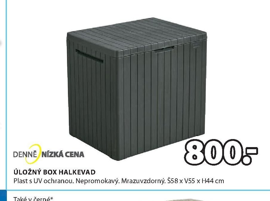ÚLOŽNÝ BOX HALKEVAD