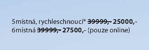 3místná, rychleschnoucí