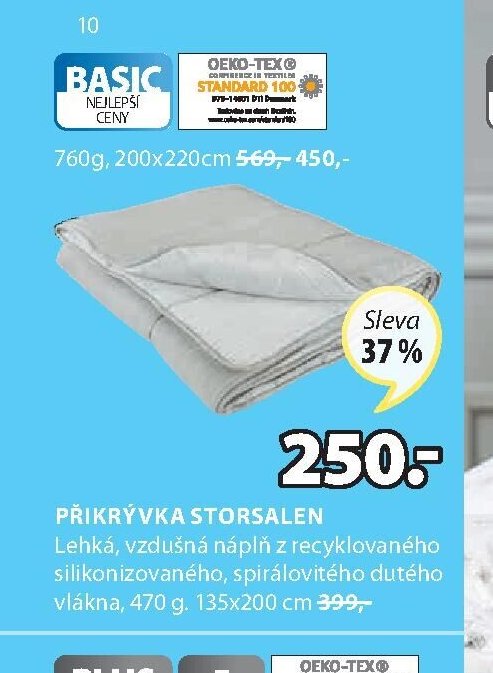 PŘIKRÝVKA STORSALEN