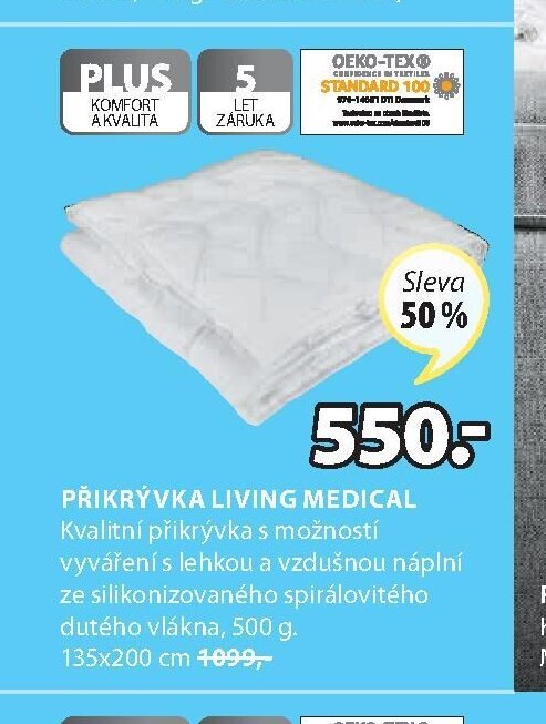 PŘIKRÝVKA LIVING MEDICAL