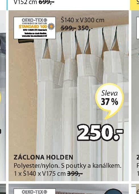 Záclona HOLDEN