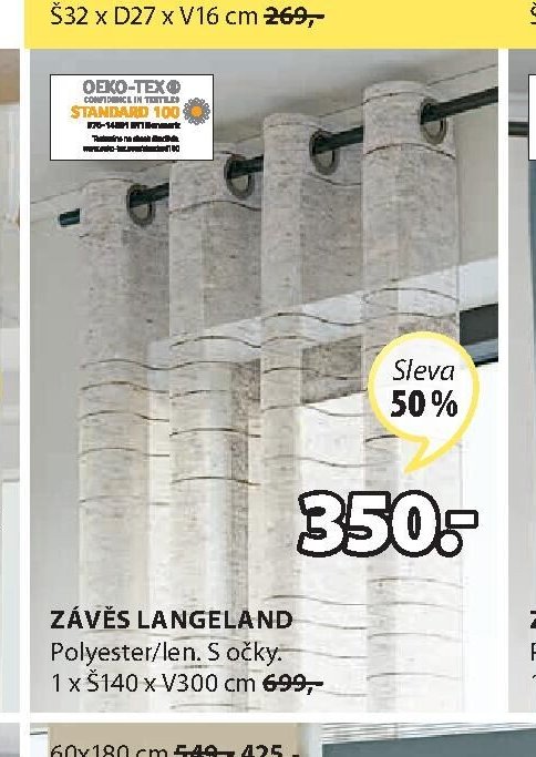 Závěs LANGELAND