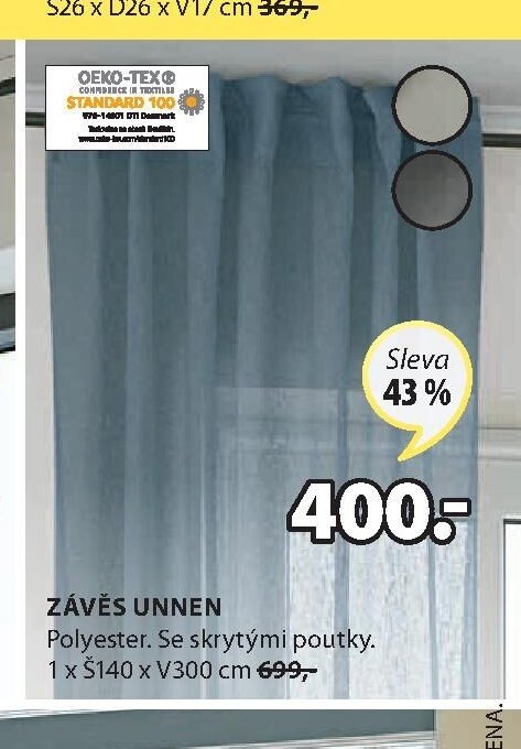 Závěs UNNEN