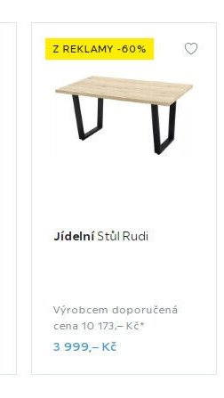 Jídelní Stůl Rudi
