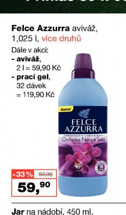 Felce Azzurra aviváž, 1,025 l