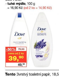 Dove sprchový gel, 250 ml