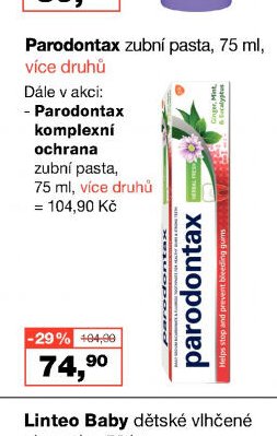 Parodontax zubní pasta, 75 ml
