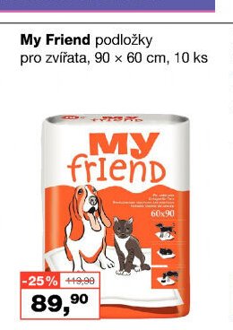 My Friend podložky pro zvířata