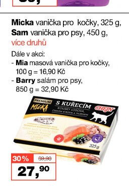 Micka vanička pro kočky