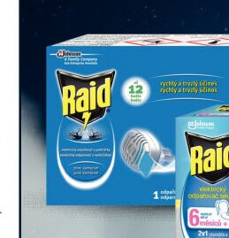 Raid elektrický odpařovač suchý polštářek