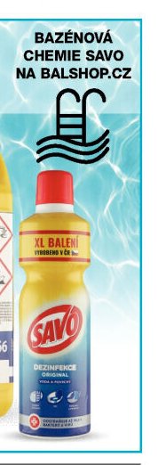 Savo bazénová chemie
