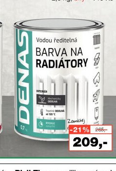 DENAS na radiátory