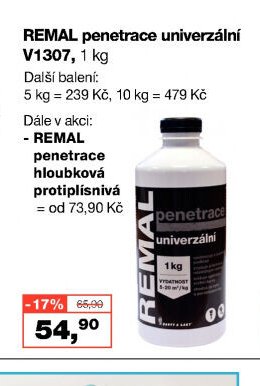 REMAL penetrace univerzální V1307, 1 kg