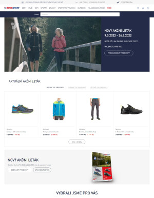 aktuální leták Intersport 25.5.2022-31.5.2022