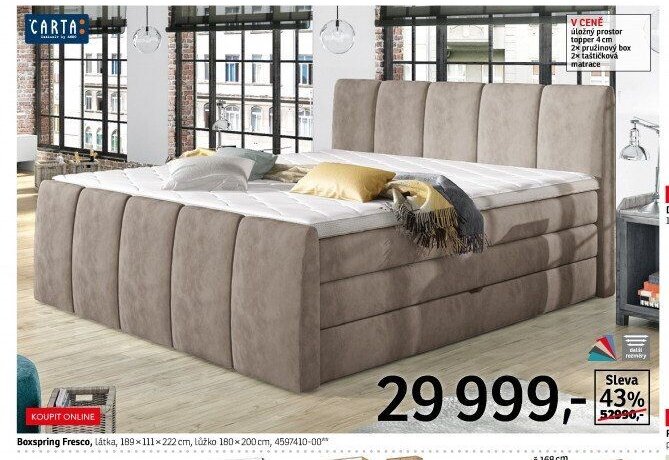 Boxspring Fresco