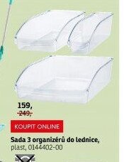 Sada 3 organizérů do lednice