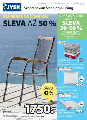 aktuální leták Jysk 25.5.2022-7.6.2022