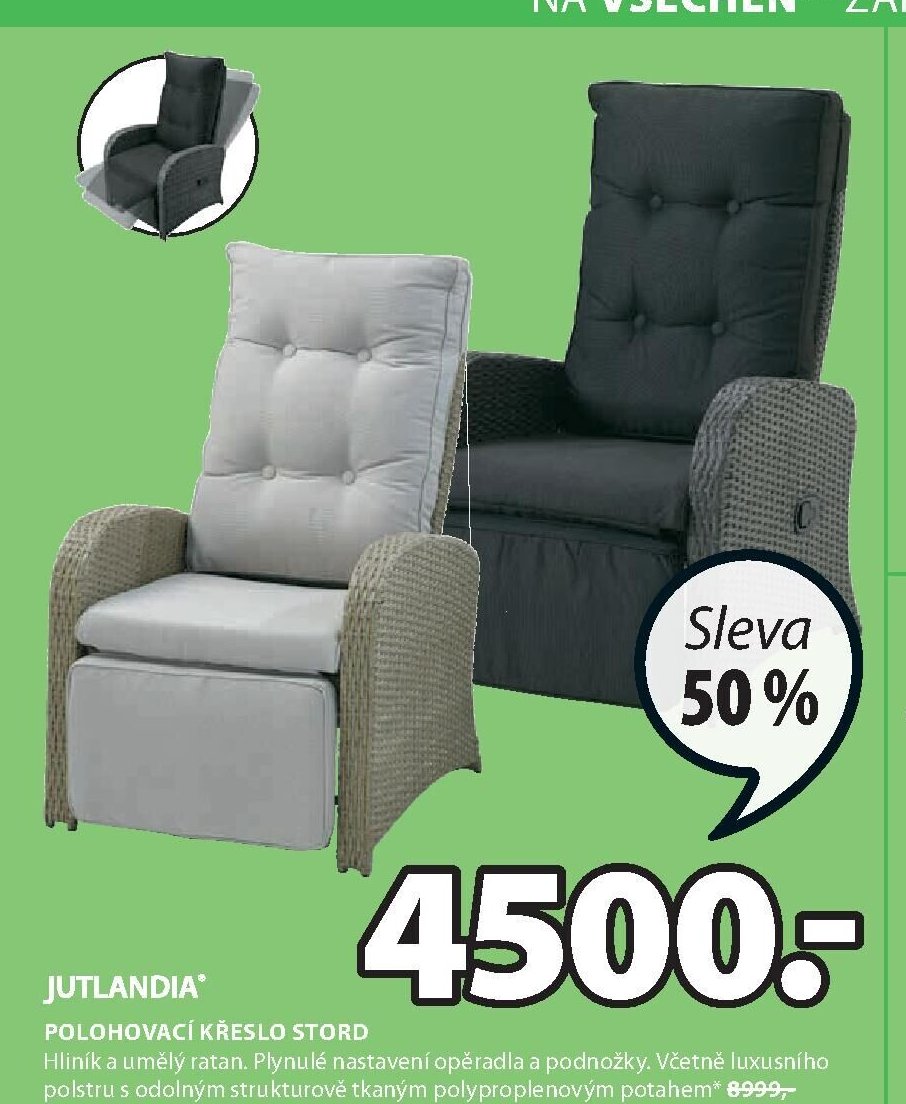 Polohovací křeslo STORD