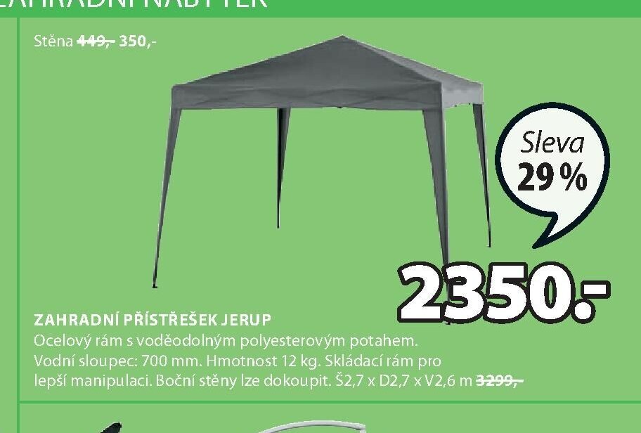 Zahradní přístřešek JERUP