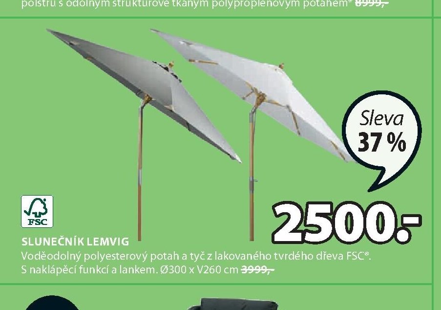 Slunečník LEMVIG