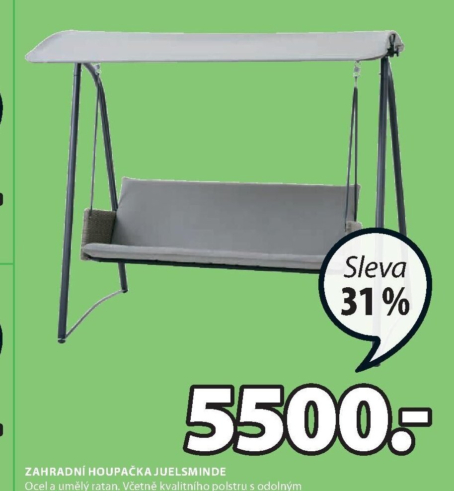 Zahradní houpačka JUELSMINDE
