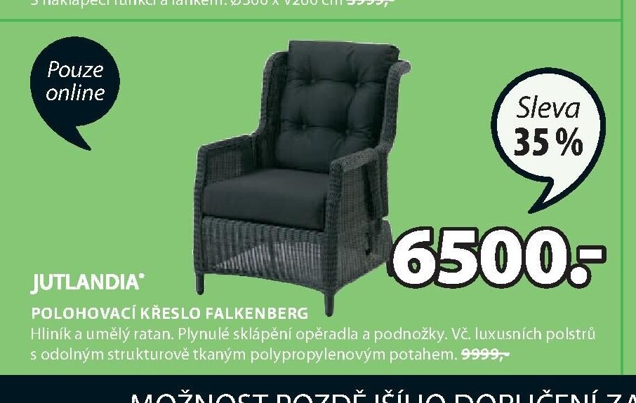 Polohovací křeslo FALKENBERG