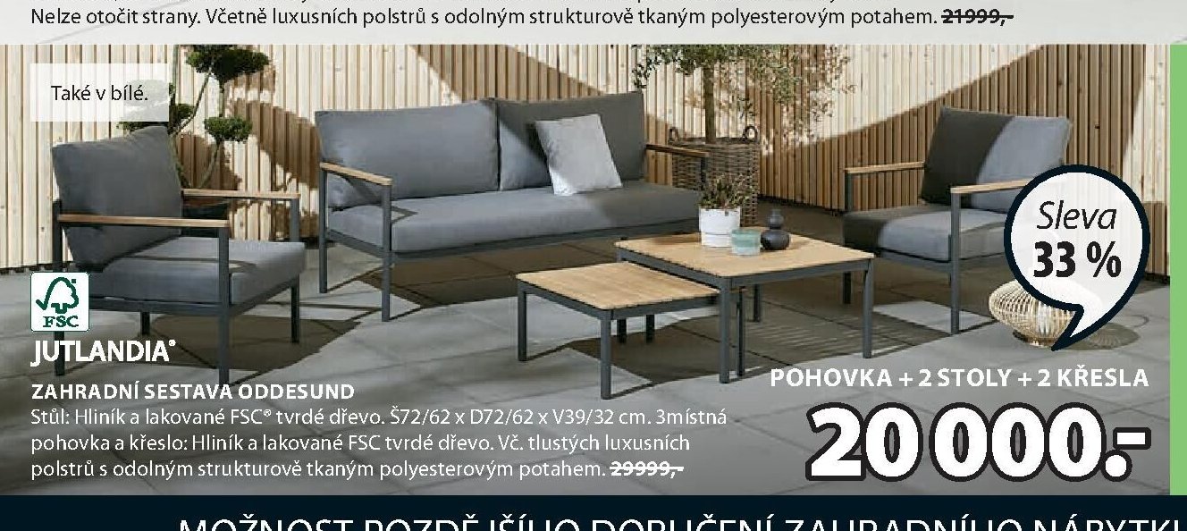 ZAHRADNÍ SESTAVA ODDESUND