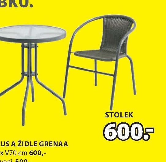 Stolek BLOKHUS
