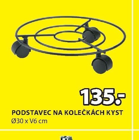 Podstavec na kolečkách KYST
