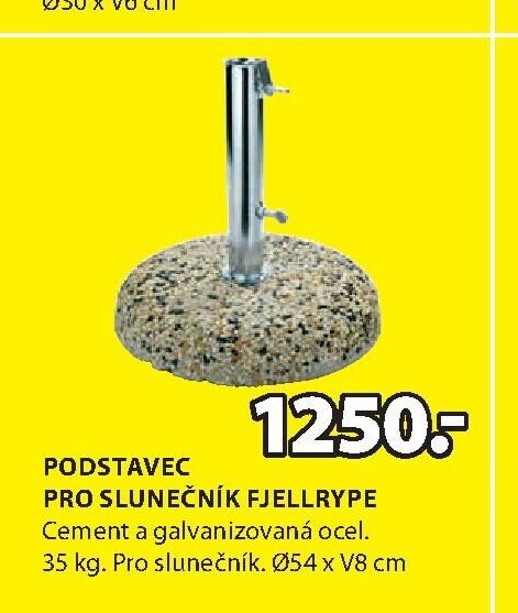 Podstavec pro slunečník FJELLRYPE