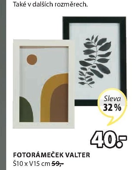 Fotorámeček VALTER 10x15 cm