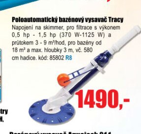 Poloautomatický bazénový vysavač Tracy - EVA.cz aktualniletaky.eu
