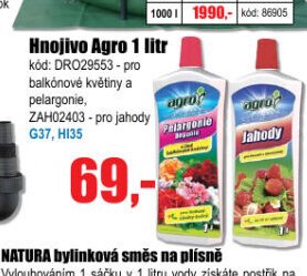 Hnojivo Agro 1 litr - EVA.cz aktualniletaky.eu