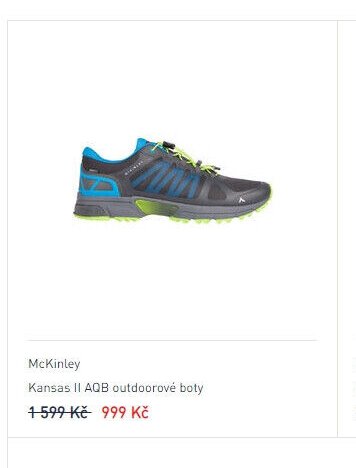 McKinley Kansas II AQB outdoorové boty - Intersport aktualniletaky.eu