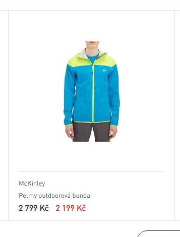 McKinley Pelmy outdoorová bunda - Intersport aktualniletaky.eu