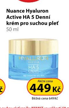 Nuance Hyaluron Active HA 5 Denní krém pro suchou pleť 50 ml