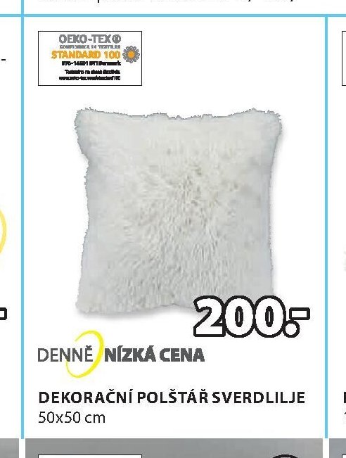DEKORAČNÍ POLŠTÁŘ SVERDLILJE