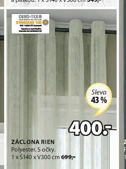 ZÁCLONA RIEN
