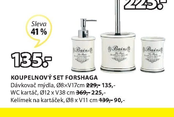 KOUPELNOVÝ SET FORSHAGA