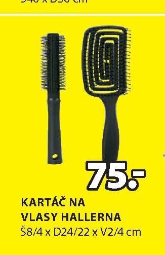 KARTÁČ NA VLASY HALLERNA