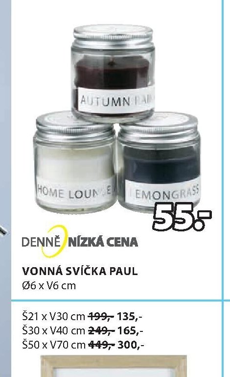 Vonná svíčka Paul