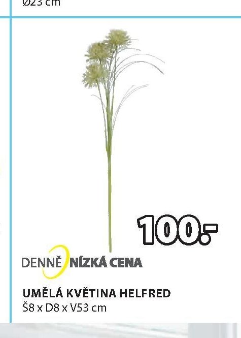 Umělá květina Helfred